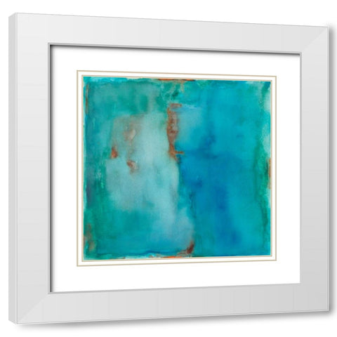 Irrigation White Modern Wood Framed Art Print with Double Matting by Oppenheimer, Michelle