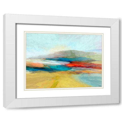 Transformation I White Modern Wood Framed Art Print with Double Matting by Tienhaara, Michael