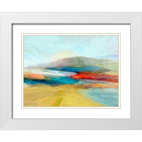 Transformation I White Modern Wood Framed Art Print with Double Matting by Tienhaara, Michael
