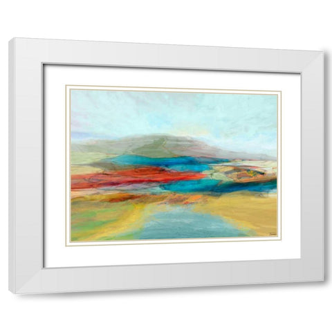 Transformation II White Modern Wood Framed Art Print with Double Matting by Tienhaara, Michael