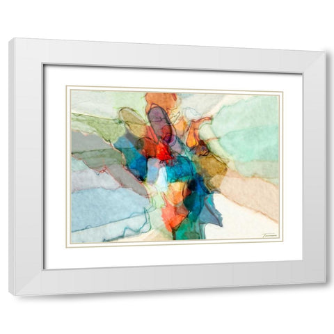Transformation III White Modern Wood Framed Art Print with Double Matting by Tienhaara, Michael
