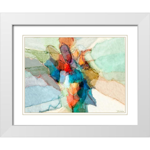 Transformation III White Modern Wood Framed Art Print with Double Matting by Tienhaara, Michael