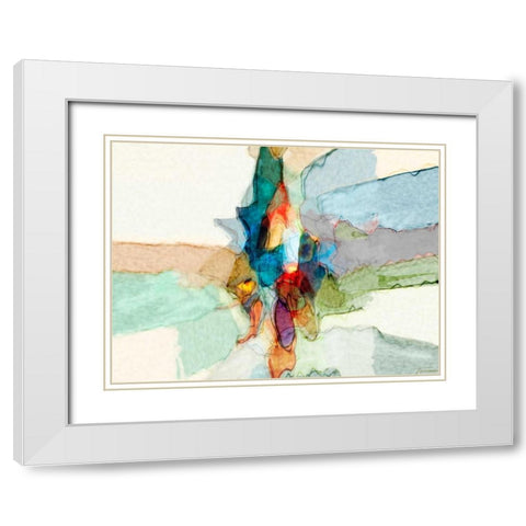 Transformation IV White Modern Wood Framed Art Print with Double Matting by Tienhaara, Michael