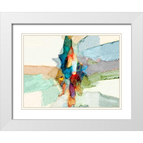 Transformation IV White Modern Wood Framed Art Print with Double Matting by Tienhaara, Michael