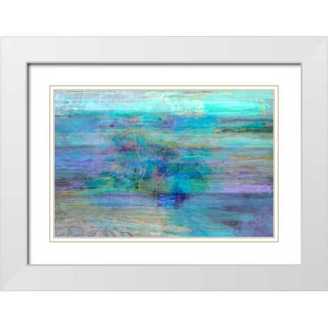 Phase IV White Modern Wood Framed Art Print with Double Matting by Tienhaara, Michael
