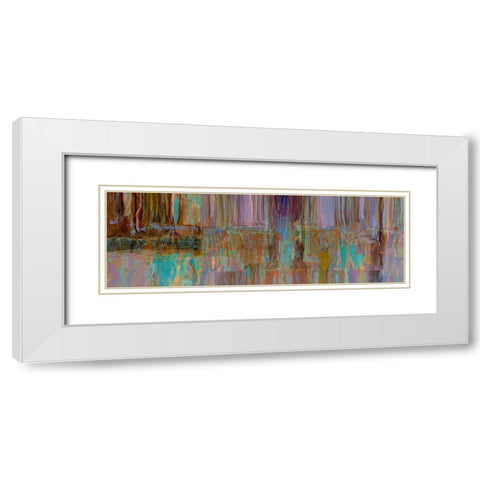 Tuscany III White Modern Wood Framed Art Print with Double Matting by Tienhaara, Michael