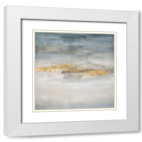 Ethereal III White Modern Wood Framed Art Print with Double Matting by Springer, Rachel
