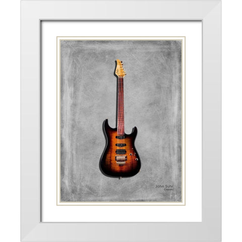 Suhr Classic White Modern Wood Framed Art Print with Double Matting by Rogan, Mark