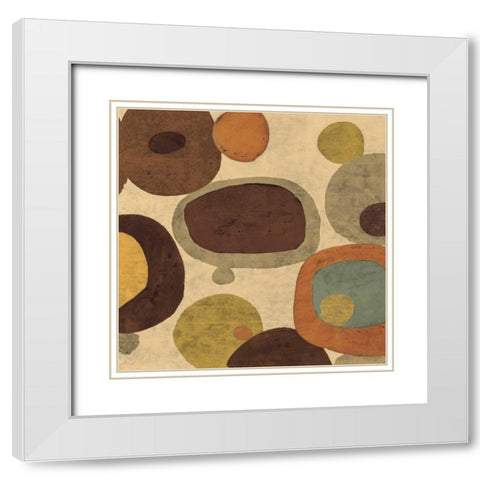 Within I White Modern Wood Framed Art Print with Double Matting by Nichols, Richard
