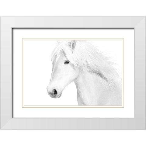 Classic White White Modern Wood Framed Art Print with Double Matting by Carter, Samantha