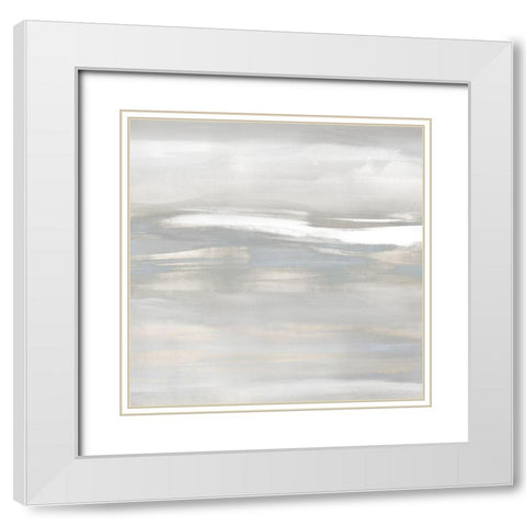 Highlight II White Modern Wood Framed Art Print with Double Matting by Messina, Jake