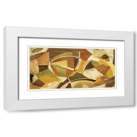 Natural Beauty White Modern Wood Framed Art Print with Double Matting by Sadler, Sean