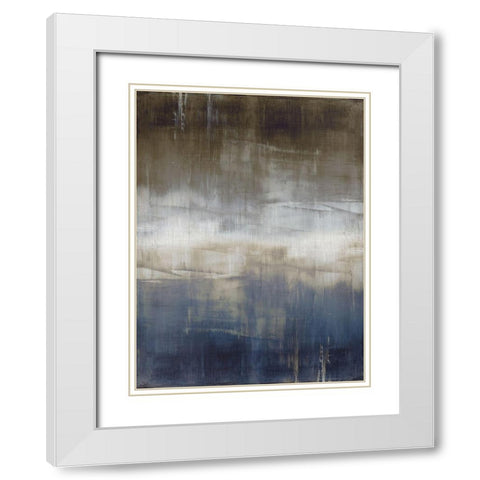 Purposeful I White Modern Wood Framed Art Print with Double Matting by Hamilton, Taylor
