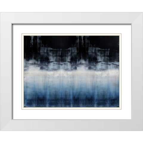 Mysterious I White Modern Wood Framed Art Print with Double Matting by Hamilton, Taylor