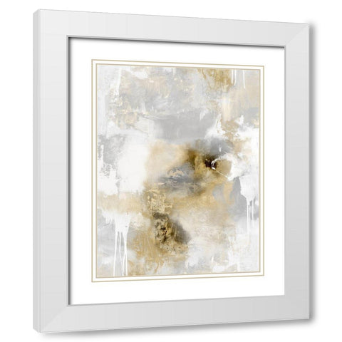 Irresistible Tan I White Modern Wood Framed Art Print with Double Matting by Bridges, Tate
