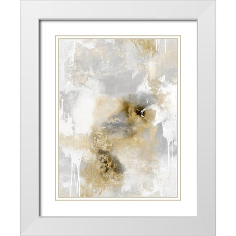 Irresistible Tan I White Modern Wood Framed Art Print with Double Matting by Bridges, Tate