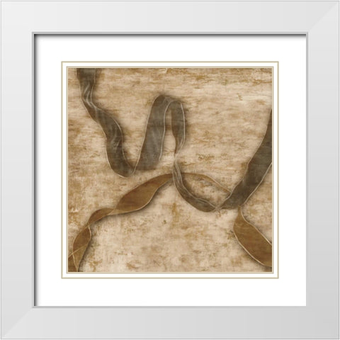 Interact White Modern Wood Framed Art Print with Double Matting by Hamilton, Todd