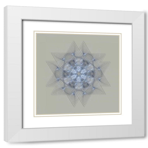Dynamic IV White Modern Wood Framed Art Print with Double Matting by Anderson, Tyler