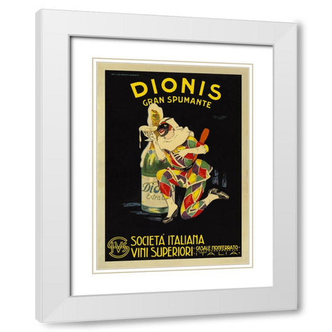 Dionis, 1925 ca. White Modern Wood Framed Art Print with Double Matting by Codognato, Plinio