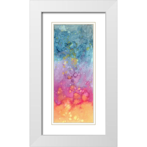 MB Watercolor II White Modern Wood Framed Art Print with Double Matting by Zaremba, Hillel