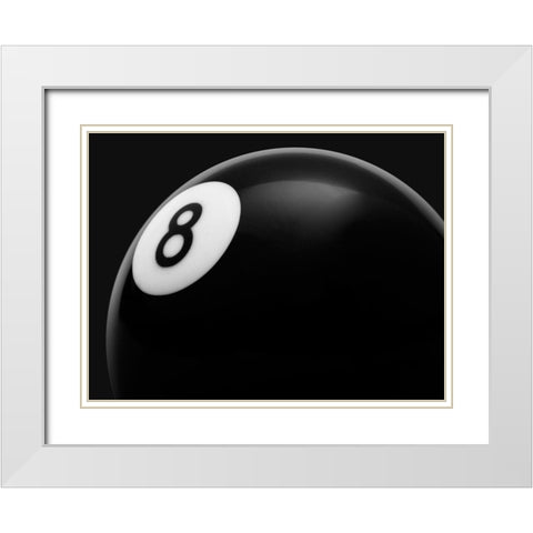 Black 8 White Modern Wood Framed Art Print with Double Matting by Reynolds, Richard