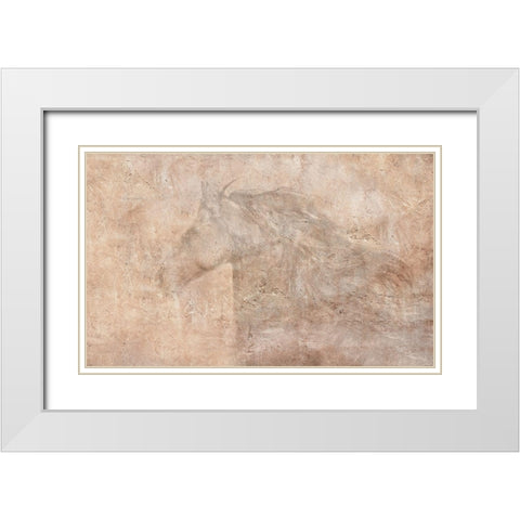 The Andelusian White Modern Wood Framed Art Print with Double Matting by Dawson, Robert