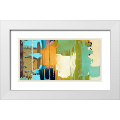 Forging Ahead III White Modern Wood Framed Art Print with Double Matting by Bolokofsky, Ronald