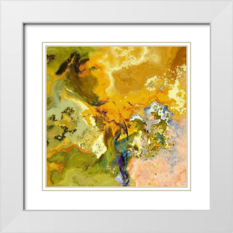 Epic Formations II White Modern Wood Framed Art Print with Double Matting by Bolokofsky, Ronald