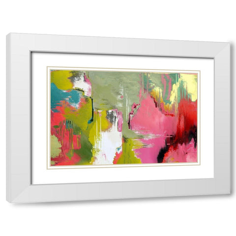 Emergence II White Modern Wood Framed Art Print with Double Matting by Bolokofsky, Ronald