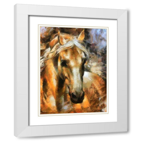 Shadow White Modern Wood Framed Art Print with Double Matting by Bolokofsky, Ronald