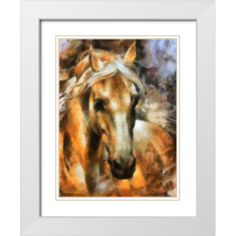 Shadow White Modern Wood Framed Art Print with Double Matting by Bolokofsky, Ronald