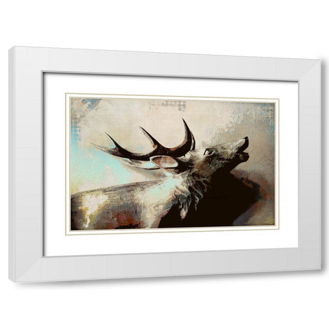 The Calling White Modern Wood Framed Art Print with Double Matting by Bolokofsky, Ronald