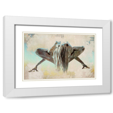 Under the Sun III White Modern Wood Framed Art Print with Double Matting by Bolokofsky, Ronald