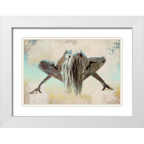 Under the Sun III White Modern Wood Framed Art Print with Double Matting by Bolokofsky, Ronald