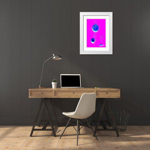 Afternoon Hangover II White Modern Wood Framed Art Print with Double Matting by Bolokofsky, Ronald