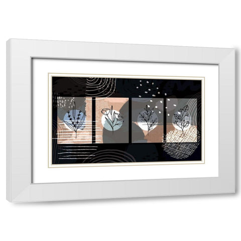 Garden Fresh White Modern Wood Framed Art Print with Double Matting by Bolokofsky, Ronald