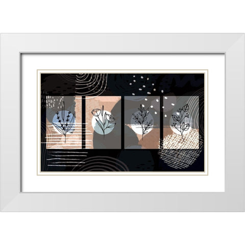 Garden Fresh White Modern Wood Framed Art Print with Double Matting by Bolokofsky, Ronald