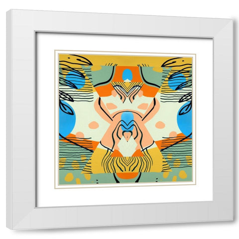 The Wise Man I White Modern Wood Framed Art Print with Double Matting by Bolokofsky, Ronald