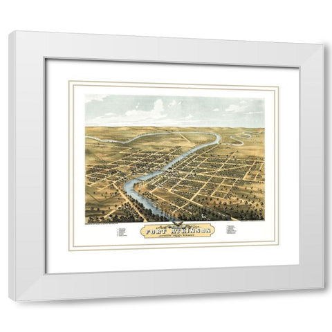 Fort Atkinson Wisconsin - Ruger 1870 White Modern Wood Framed Art Print with Double Matting by Ruger