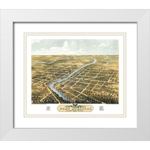 Fort Atkinson Wisconsin - Ruger 1870 White Modern Wood Framed Art Print with Double Matting by Ruger