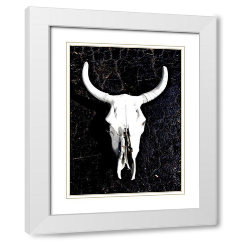 Long Life White Modern Wood Framed Art Print with Double Matting by Bartola