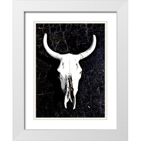 Long Life White Modern Wood Framed Art Print with Double Matting by Bartola