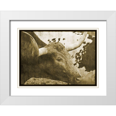 George White Modern Wood Framed Art Print with Double Matting by Simons