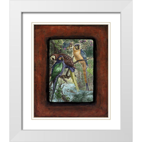 Who Invited Her Anyway White Modern Wood Framed Art Print with Double Matting by Simons