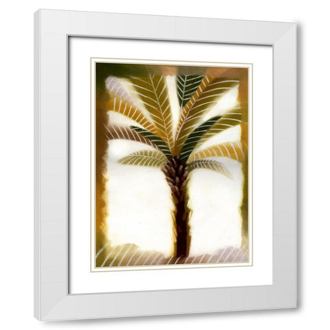 Bahama Breeze I White Modern Wood Framed Art Print with Double Matting by Scott