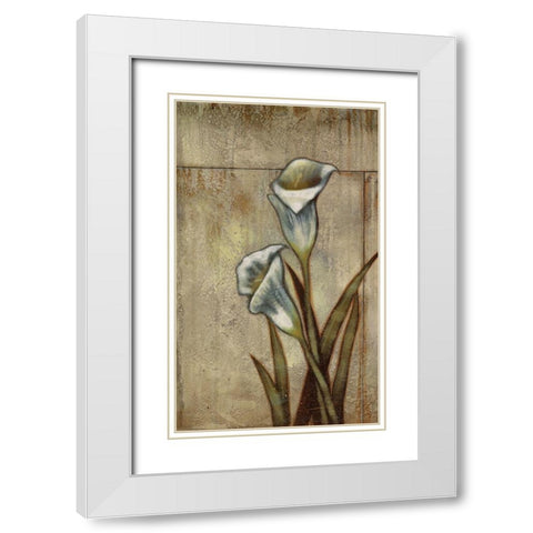 Unexpected Beauty I White Modern Wood Framed Art Print with Double Matting by Scott