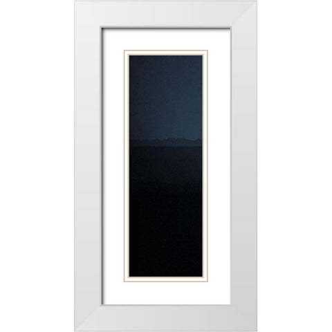 Distant Darkness 1 White Modern Wood Framed Art Print with Double Matting by Phillip, Jamie