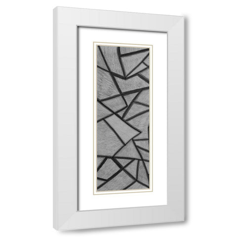 Pefect Imperfections 1 White Modern Wood Framed Art Print with Double Matting by Phillip, Jamie