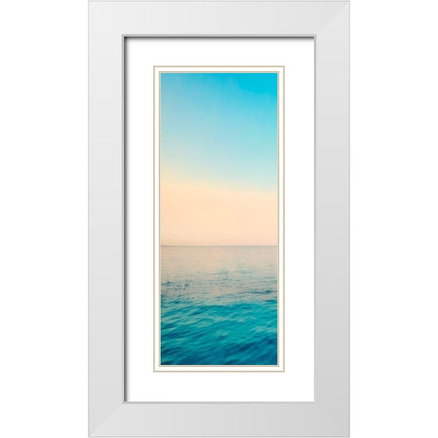 Sea Water 1 White Modern Wood Framed Art Print with Double Matting by Phillip, Jamie