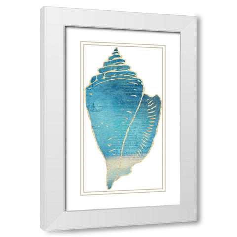 Salty Ocean White Modern Wood Framed Art Print with Double Matting by Phillip, Jamie